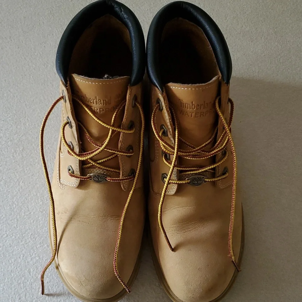 Timberland Wheat Tan Waterproof Lace-Up Boots